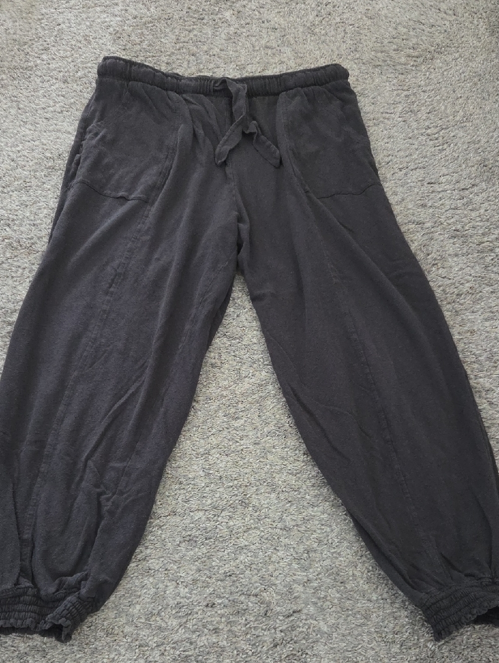 Aerie Charcoal Lightweight Sweatpant
